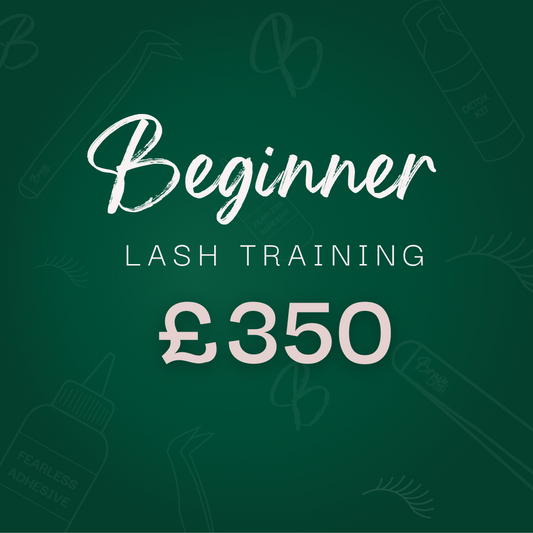08/09/24- Beginners Individual Classic Lash Course - £350