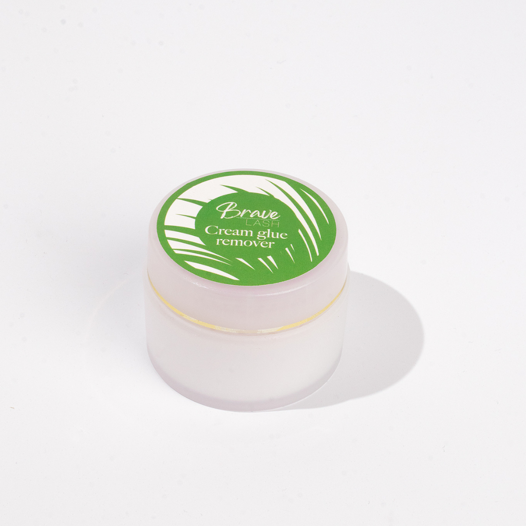 Picture of Brave Lash Cream Lash Extension Adhesive Remover With Lid On