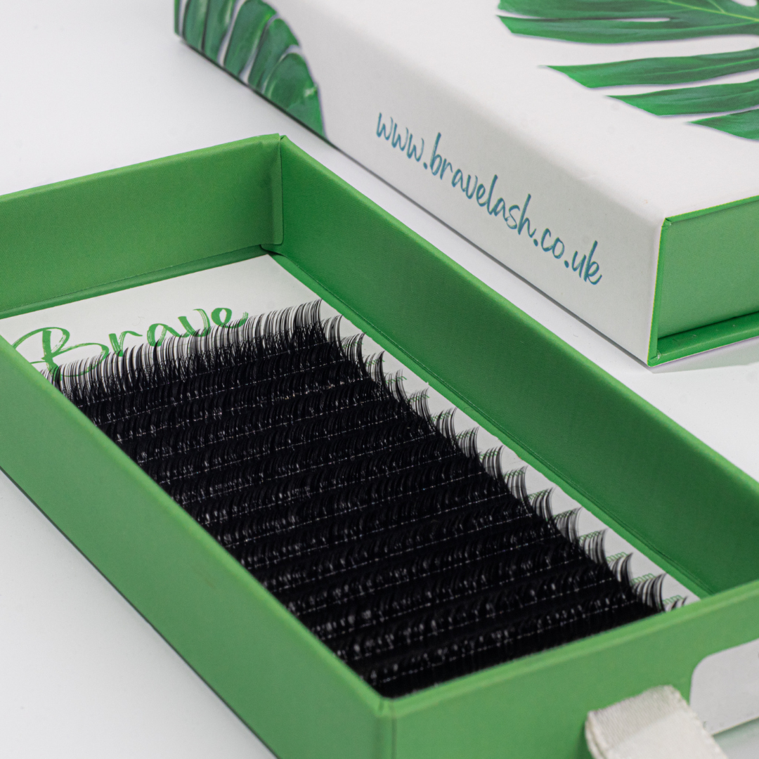 Russian EASY FAN Lash Tray - D Curl 0.03